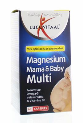 Lucovitaal Magnesium mama & baby multi Lucovitaal Magnesium mama & baby multi