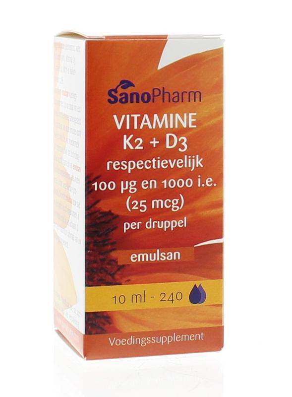 Vitamine K2 D3 emulsan