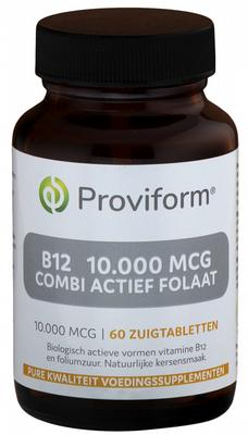 Proviform Vitamine B12 10.000mcg combi actief folaat