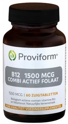 Proviform Vitamine B12 1500mcg combi actief folaat