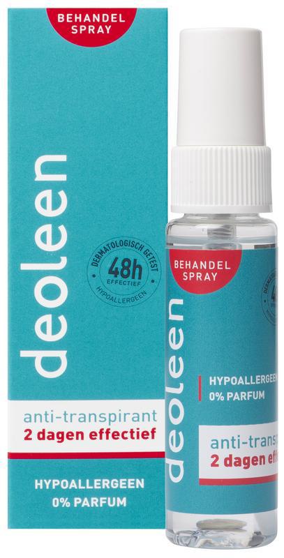 Behandelspray anti-transpirant