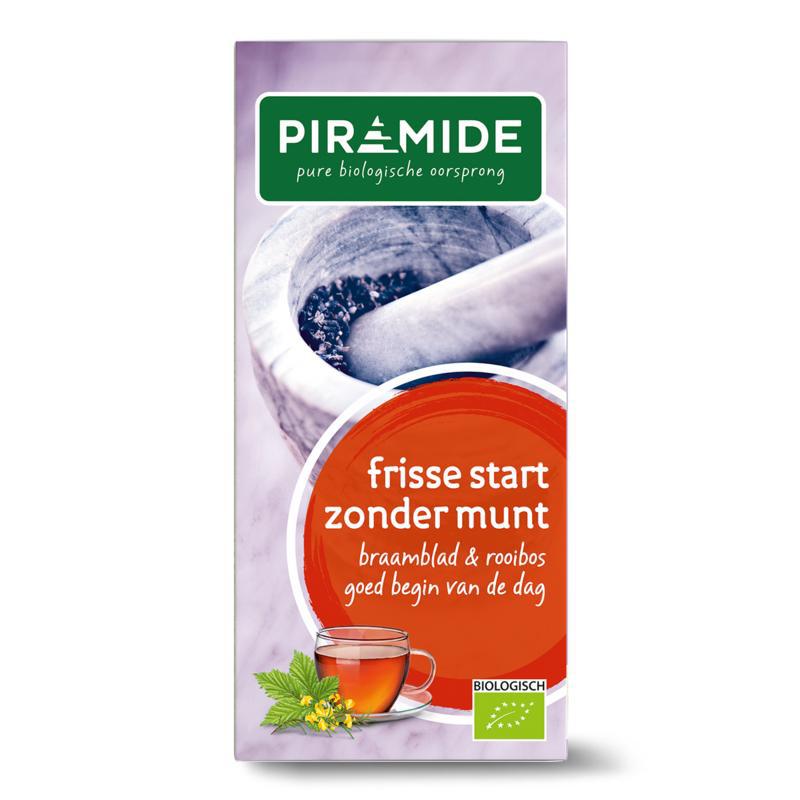 Frisse start zonder munt thee bio Frisse start zonder munt thee bio