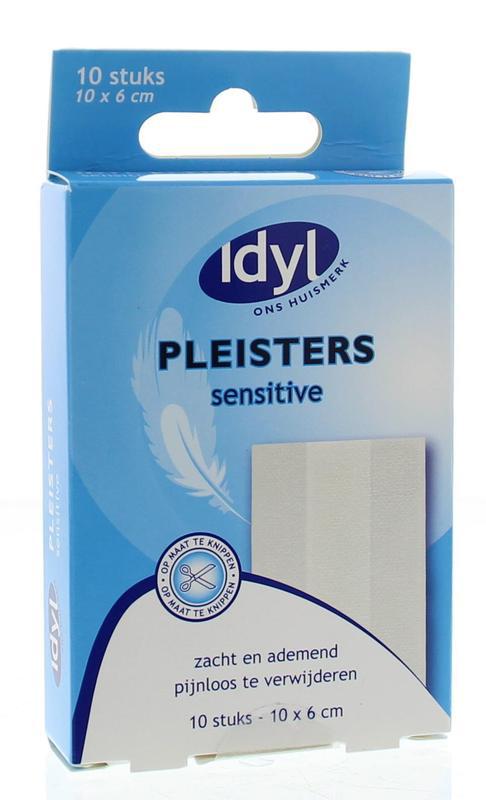 Pleisters sensitive 10 x 6 cm