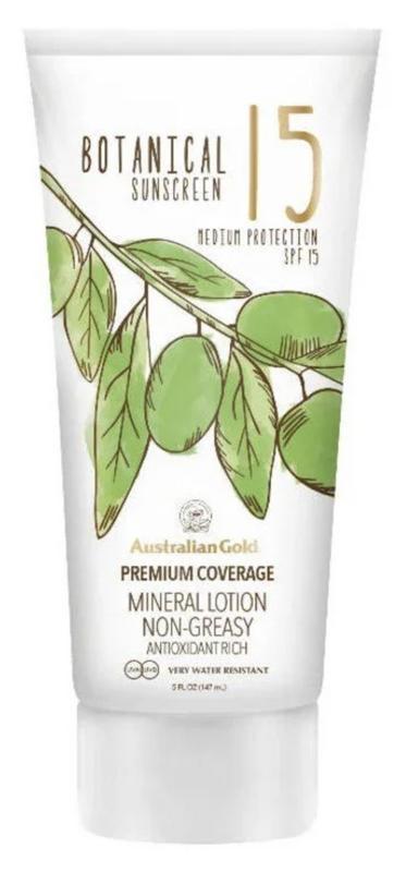 Botanical lotion SPF15