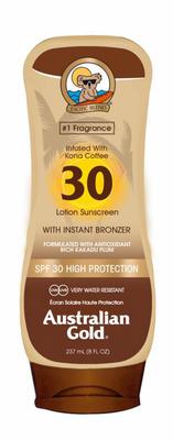 Australian Gold Lotion met bronzer SPF30