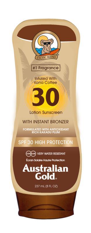 Lotion met bronzer SPF30