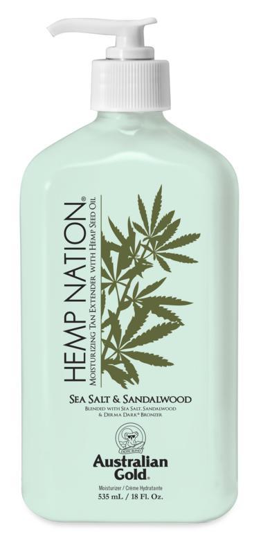 Hemp nation sea salt & sandalwood tan extender