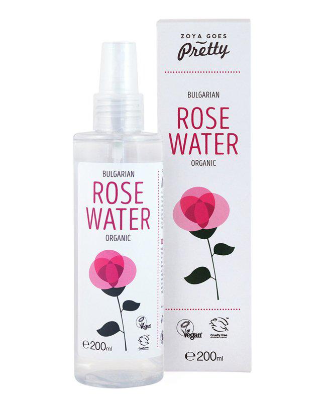 Organic rose water