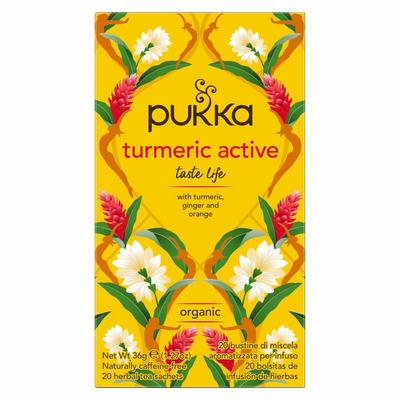 Pukka Tumeric active tea bio