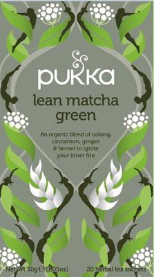 Pukka Lean match green tea bio