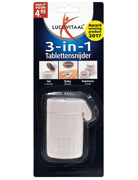 3 in 1 tablettensnijder