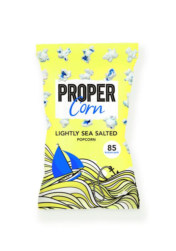 Popcorn lightly sea salted