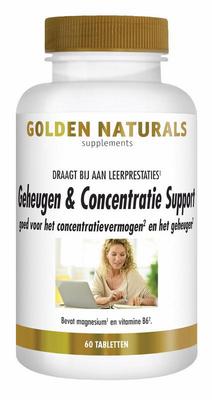 Golden Naturals Geheugen & concentratie support
