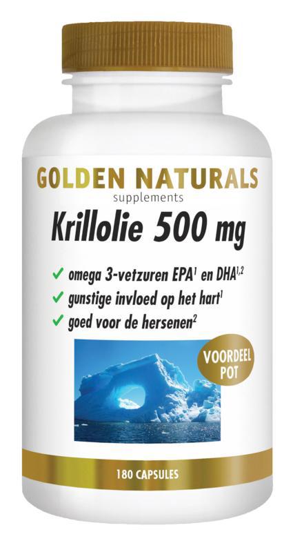 Krillolie 500mg