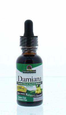 Natures Answer Damiana extract alcoholvrij