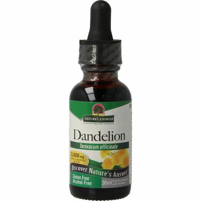 Natures Answer Paardenbloem extract alcoholvrij