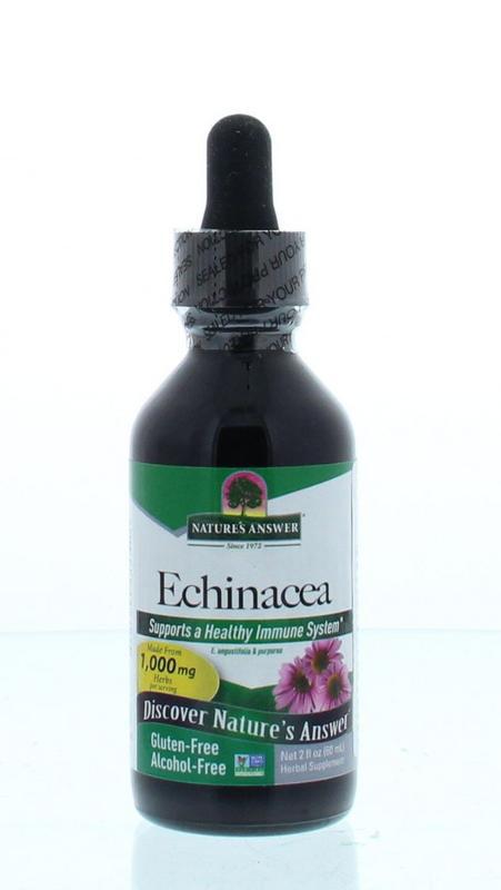 Echinacea extract alcoholvrij