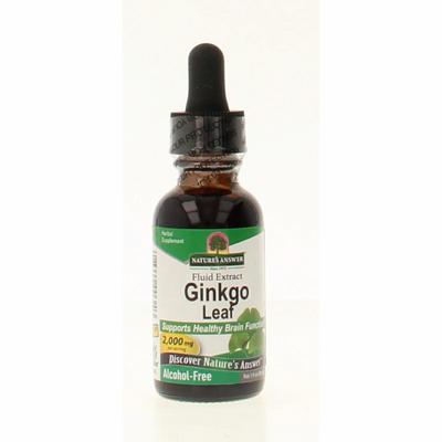 Natures Answer Ginkgo biloba extract alcoholvrij