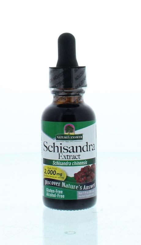 Schisandra extract alcoholvrij