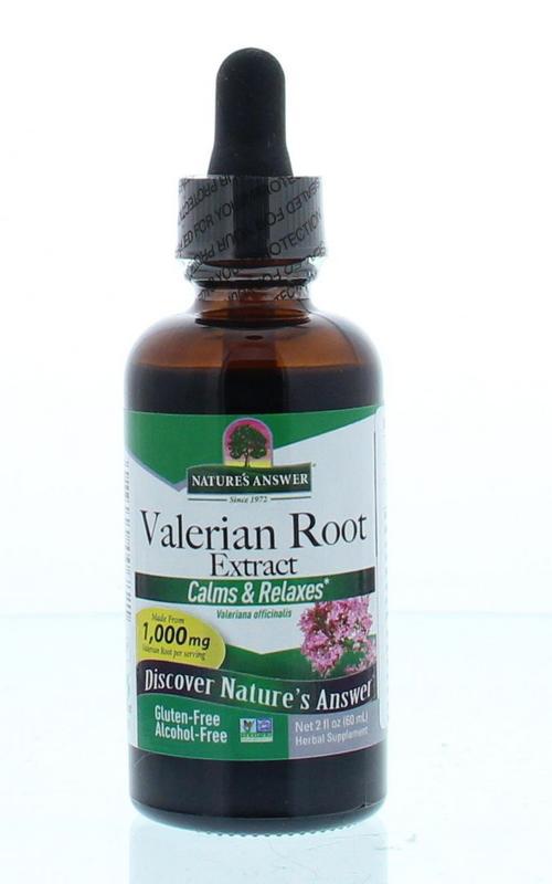 Valeriaan extract alcoholvrij