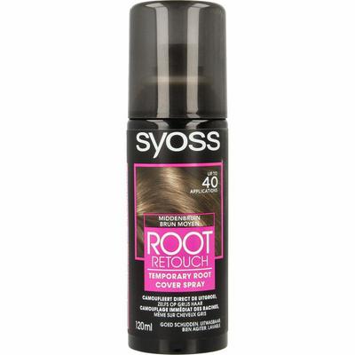 Syoss Uitgroeispray middenbruin