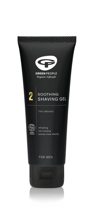 Men shaving gel soothing
