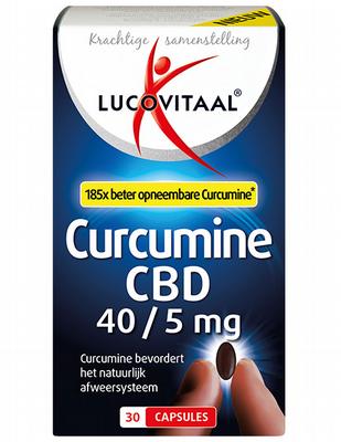 Lucovitaal Curcumine CBD 40/5mg