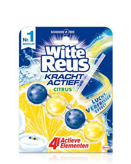 Krachtig active citrus toilet blok