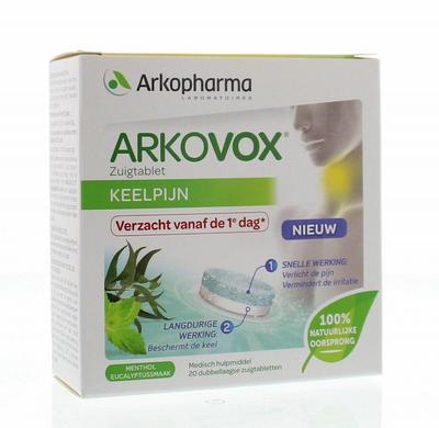 Arkopharma Menthol eucalyptus keelpastille