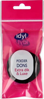 Idyl Poederdons zwart extra dik & luxe