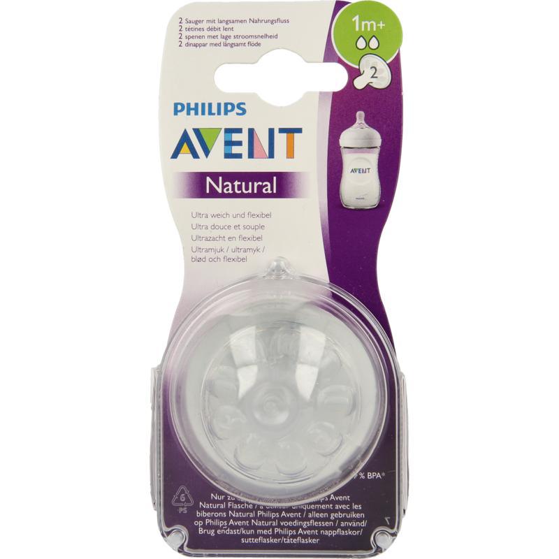 Speen natural slow flow 2 druppels 1+ maand