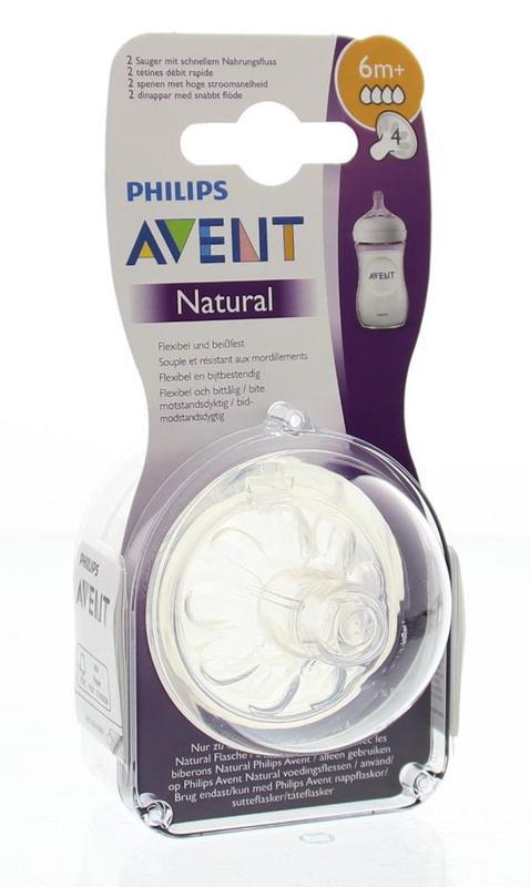 Speen natural fast flow 4 druppels 6+ maanden