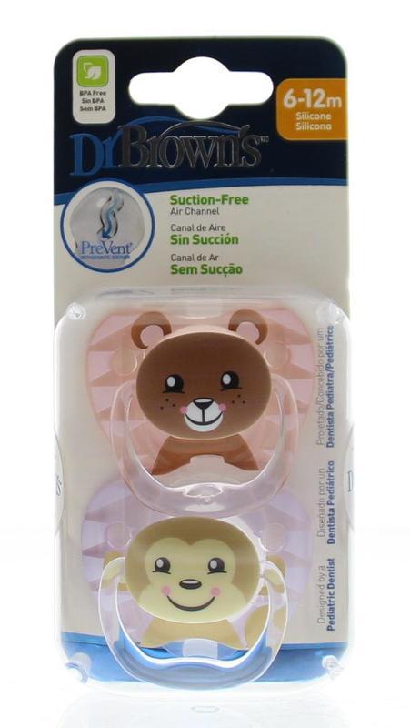 Fopspeen prevent animal fase 2 assorti