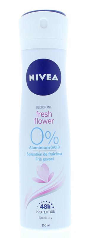 Deodorant fresh flower spray