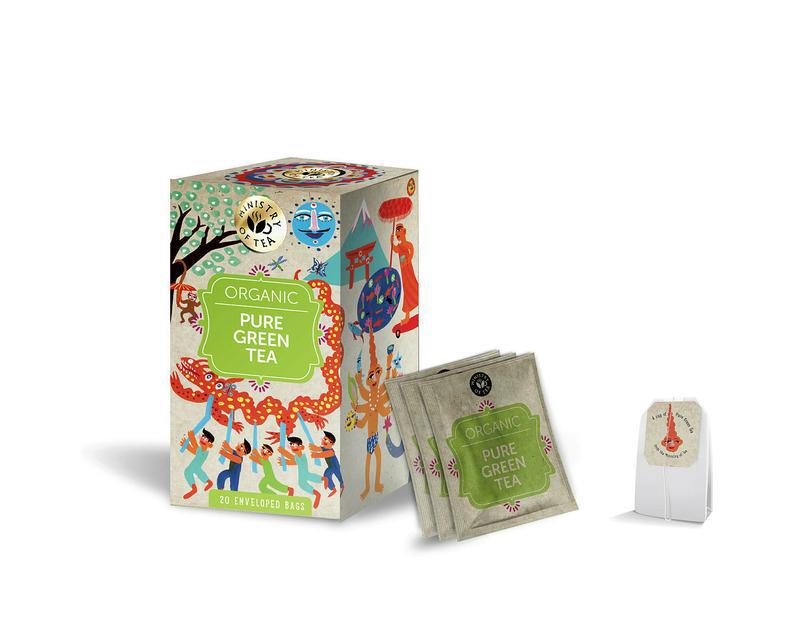 Pure green tea bio