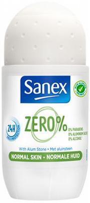 Sanex deoroller zero% normaal# 50ml
