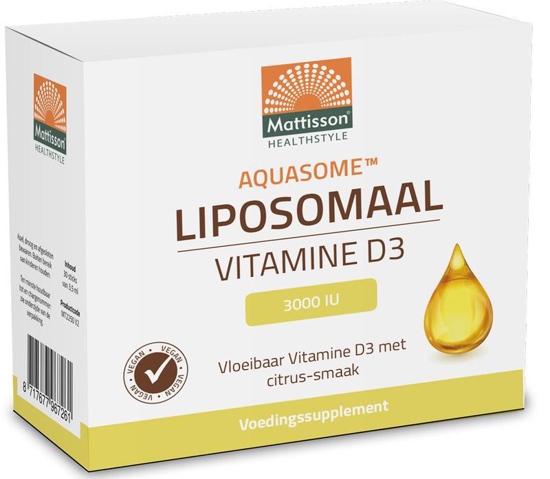 Aquasome liposomaal vitamine D3 3000IU