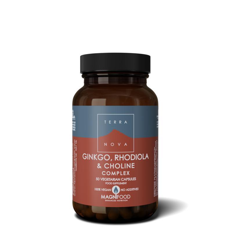 Ginkgo, rhodiola & choline complex