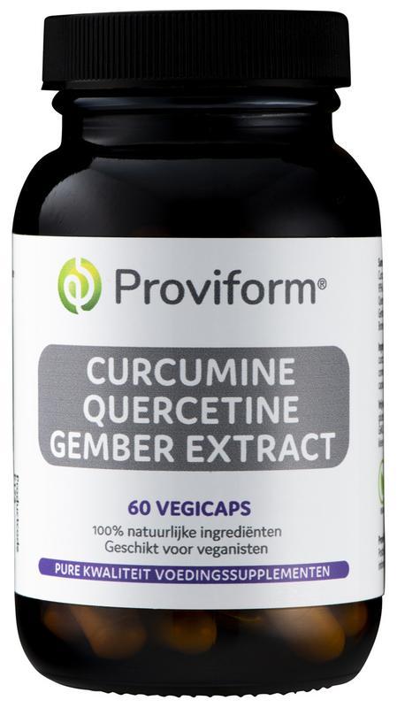 Curcumine quercetine gember extract