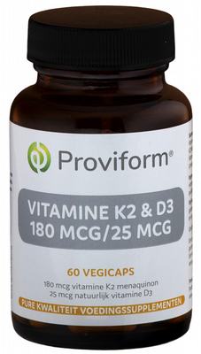 Proviform Vitamine K2 180mcg & D3 25mcg Proviform Vitamine K2 180mcg & D3 25mcg