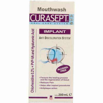 Curasept Implant - 0,20% chloorhexidine - HA - PVP-VA