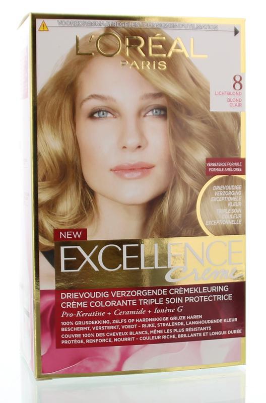 excellence 8 lichtblond # 1set