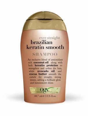 OGX Travelsize brazilian keratin smooth shampoo