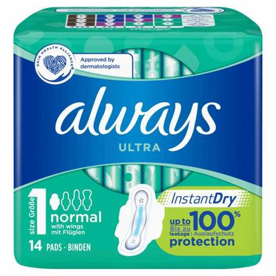 Always Normal plus single pak