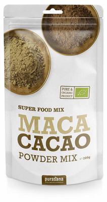 Purasana Maca & cacao poedermix vegan bio Purasana Maca & cacao poedermix vegan bio