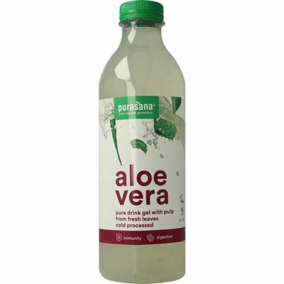 Purasana Aloe vera drink gel vegan bio Purasana Aloe vera drink gel vegan bio
