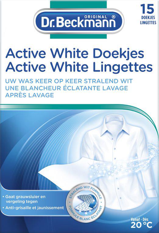 Doekjes active white