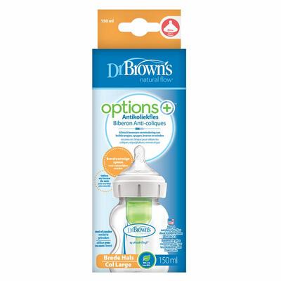 Dr Brown's Options+ brede halsfles 150ml
