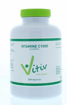Vitiv Vitamine C1000 zuurvrij