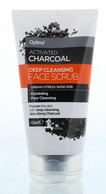 Optima Charcoal face scrub